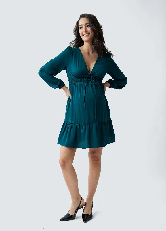 The Cinch Maternity Mini Dress