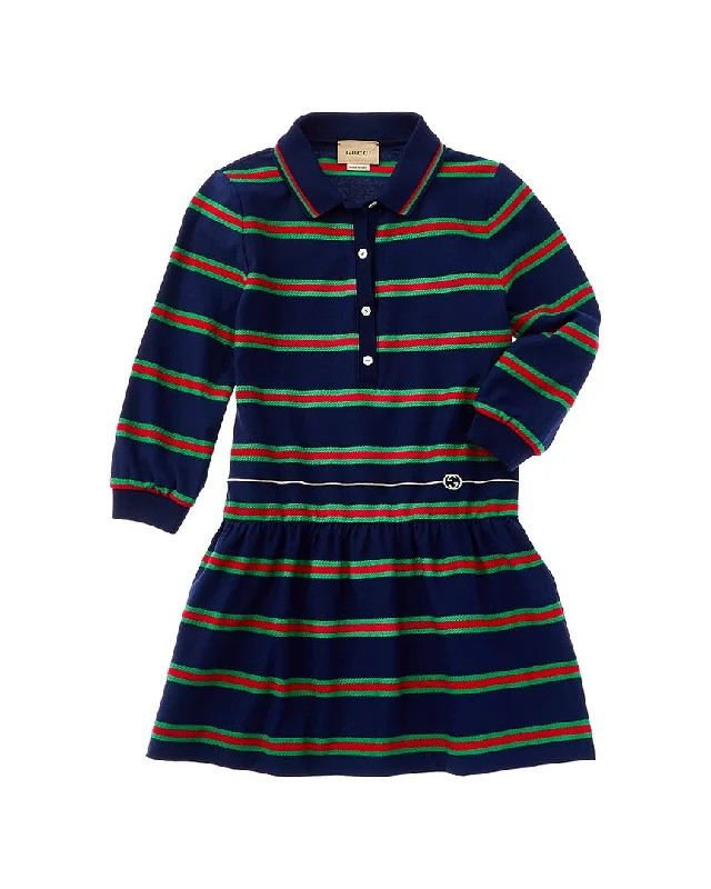 Gucci Stripe Shirtdress