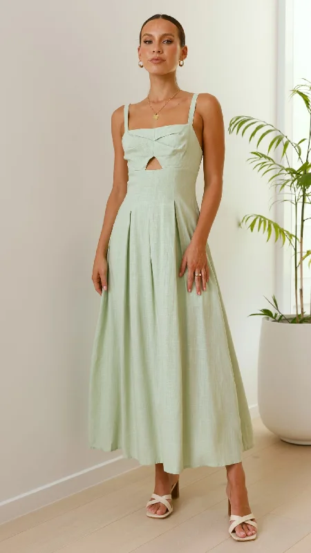 Shaylee Maxi Dress - Sage