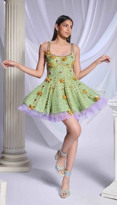 Nebula Nightfall Baby Doll Dress