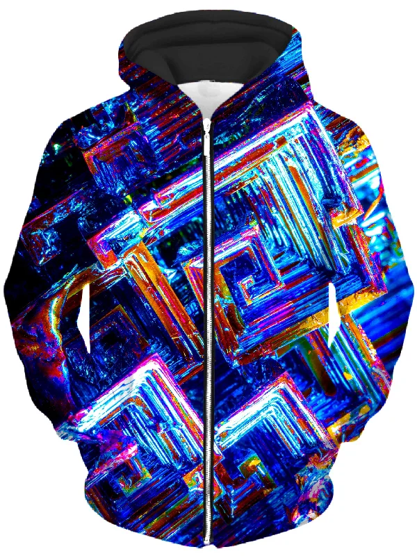 Bismuth Unisex Zip-Up Hoodie