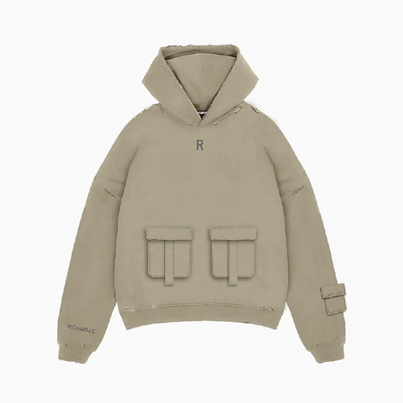 CARGO HOODIE - DUNE