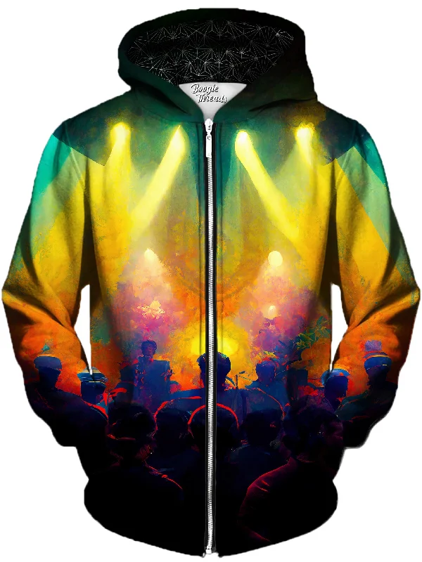 Contemplating Mistress Unisex Zip-Up Hoodie