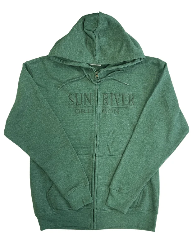 Sunriver Embroidered Zip-Up Hoodie