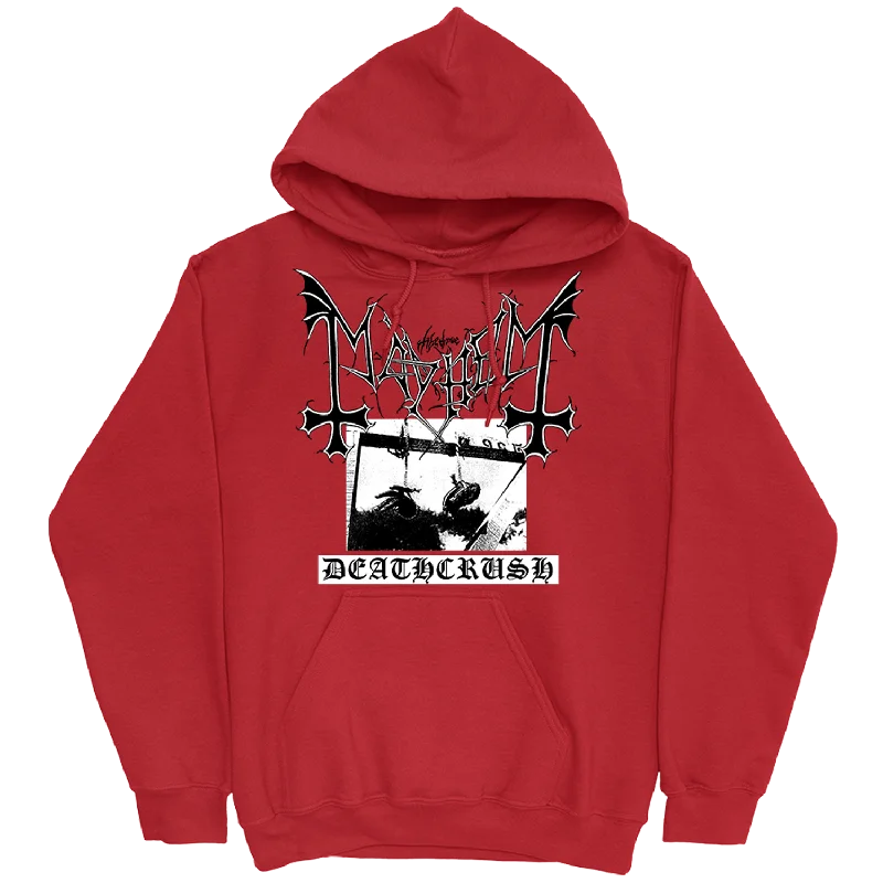 Deathcrush Pullover Hoodie (Red)