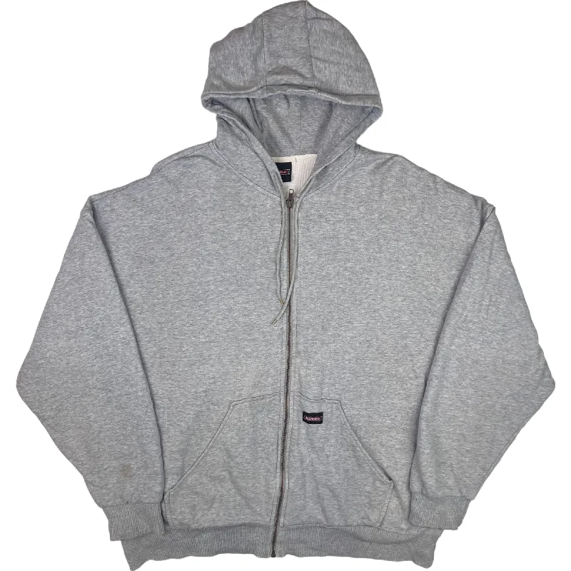 Dickies Zip-Up Hooded Sweatshirt Grey