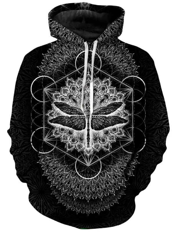 Dragonfly Black Unisex Hoodie
