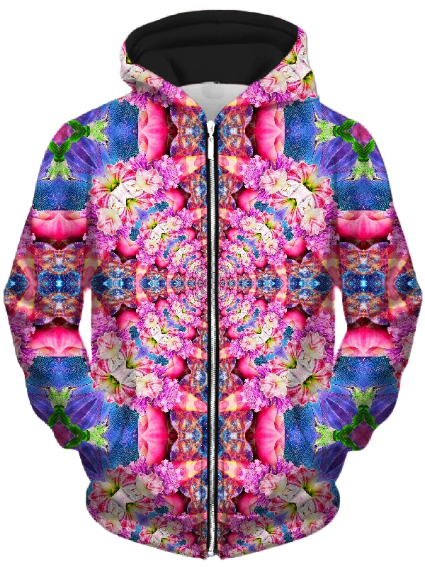 Flourish Unisex Zip-Up Hoodie