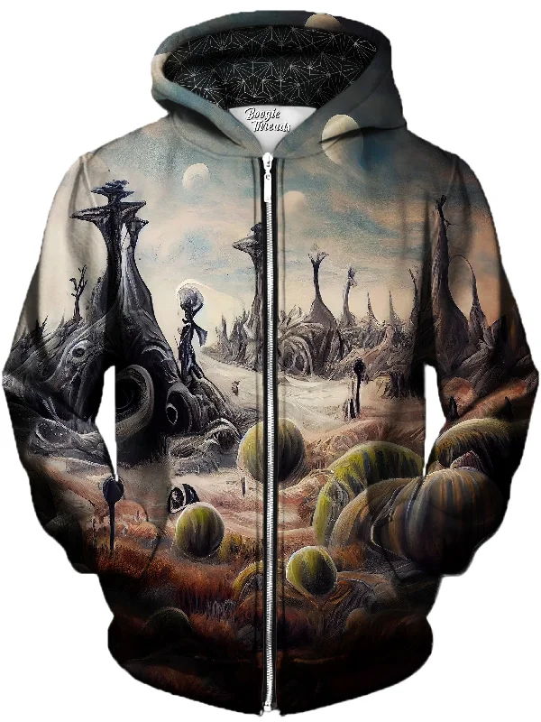 Friends Of Design Unisex Zip-Up Hoodie