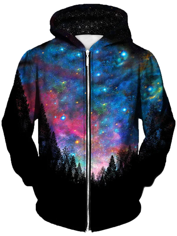Galactic Valley Unisex Zip-Up Hoodie