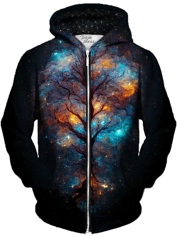 Internal Riddle Unisex Zip-Up Hoodie