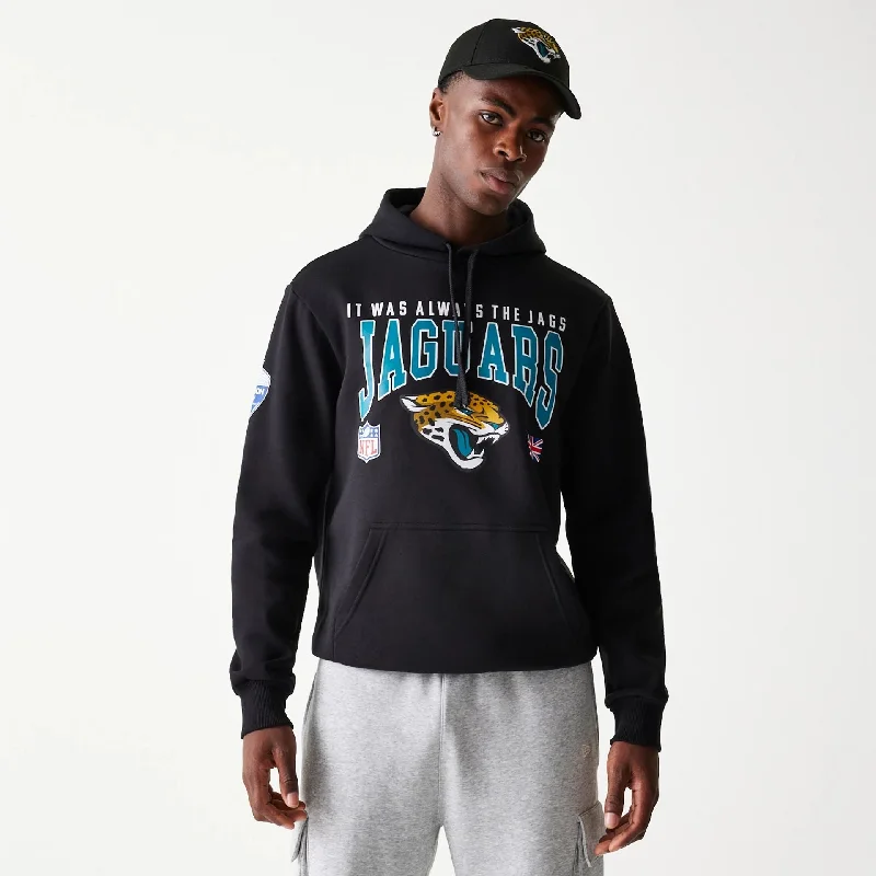 Jacksonville Jaguars NFL Games Slogan Black Pullover Hoodie