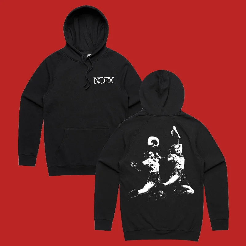 Jumping Girls Hoodie (Black)