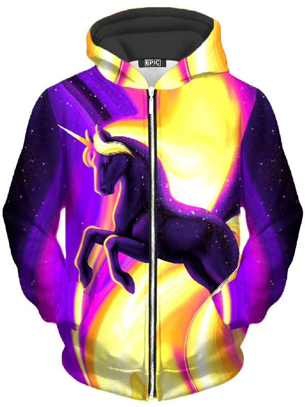 Liquid Unicorn Unisex Zip-Up Hoodie