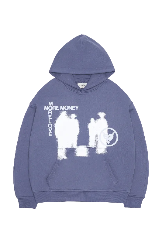 LOST BOND HOODIE BLUE SMOKE