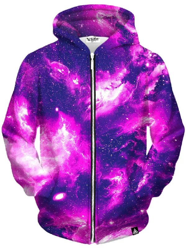 Lush Space Unisex Zip-Up Hoodie