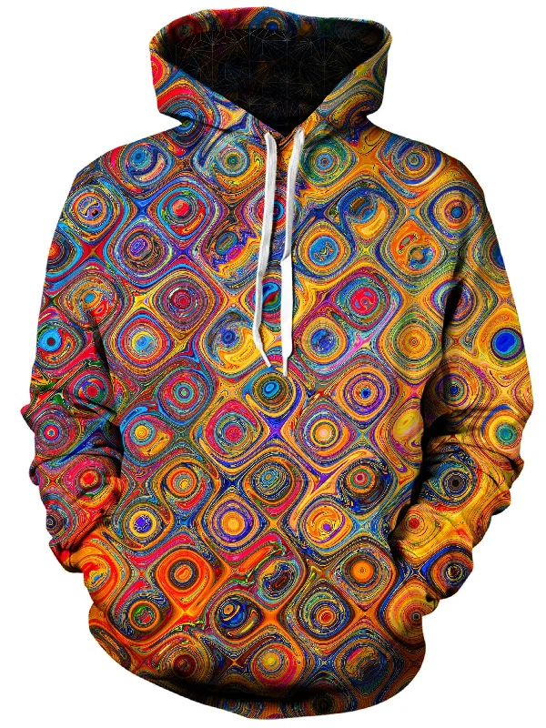 Marble Swirl Paint Unisex Hoodie
