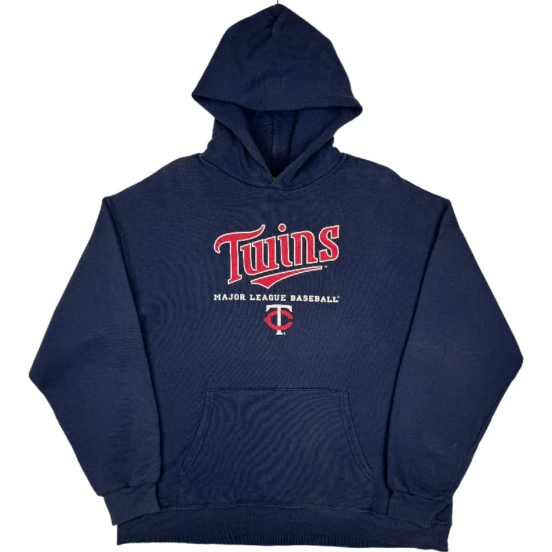 Minnesota Twins 2009 Major League Baseball Hooded Sweatshirt Navy