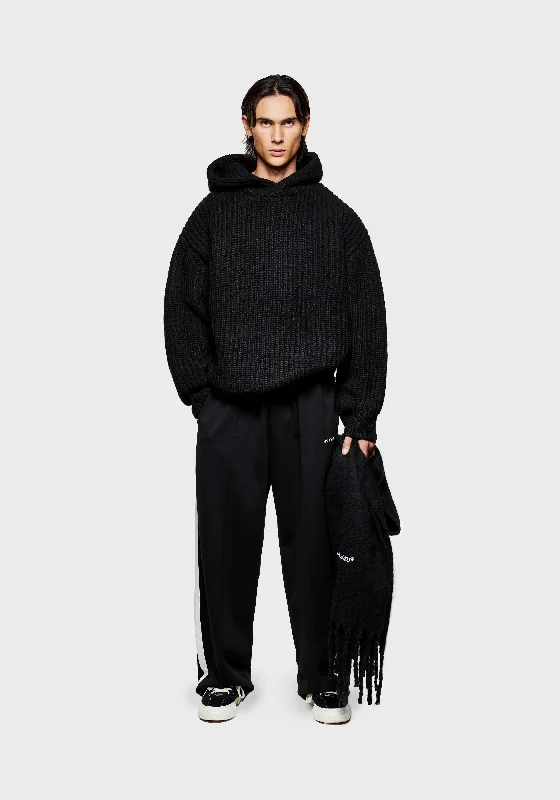 MKI CHUNKY RIB KNIT HOODY
