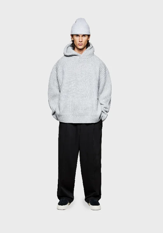 MKI CHUNKY RIB KNIT HOODY