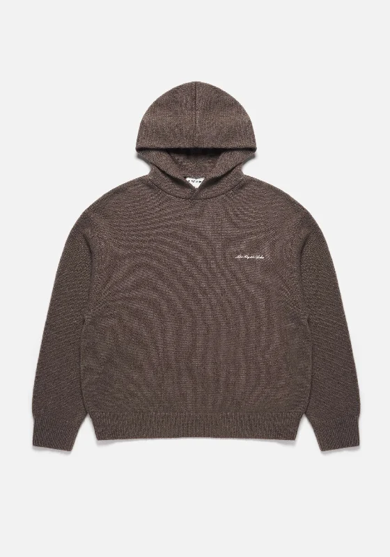 MKI MOHAIR BLEND KNIT HOODY