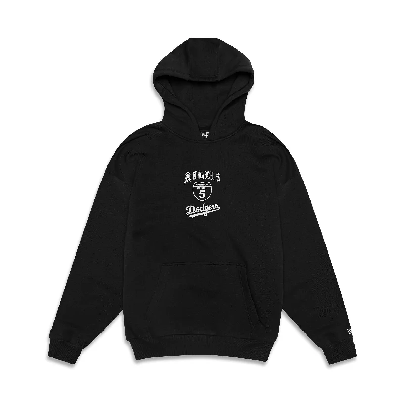 MLB Multi Team Freeway Series Black Pullover Hoodie