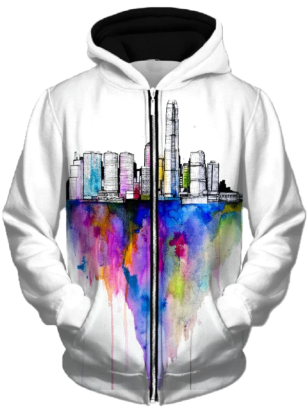 Monolith II Unisex Zip-Up Hoodie