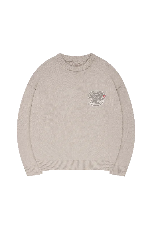 MORE LOVE KNIT GREY