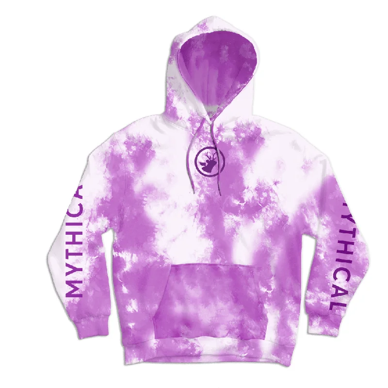 Mythical Crystal Wash Hoodie (Pastel Purple)