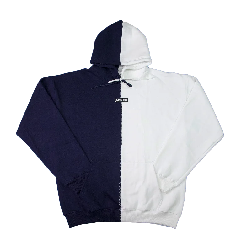 Navy / White