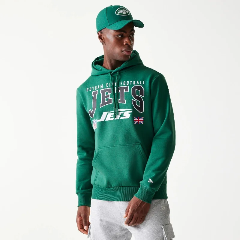 New York Jets NFL Games Slogan Green Pullover Hoodie