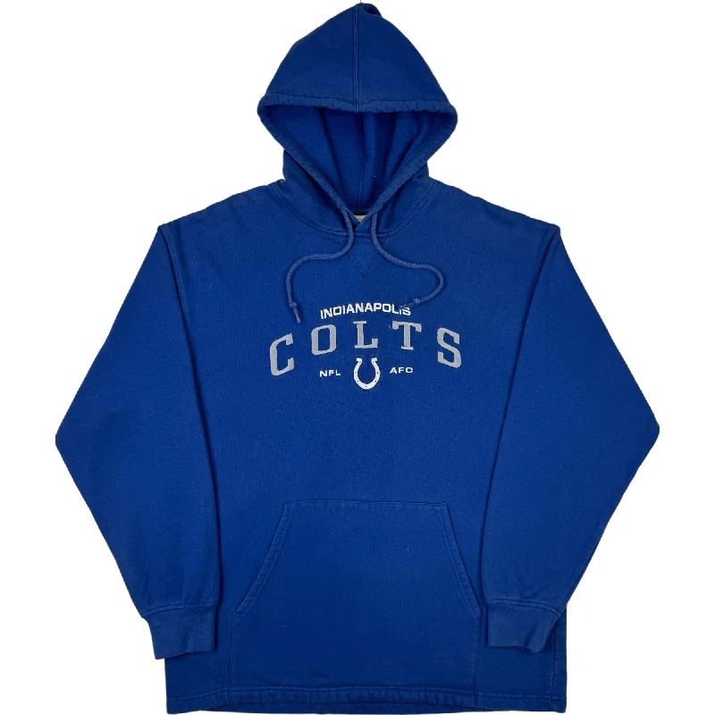 NFL Indianapolis Colts Embroidered Hooded Sweatshirt Blue