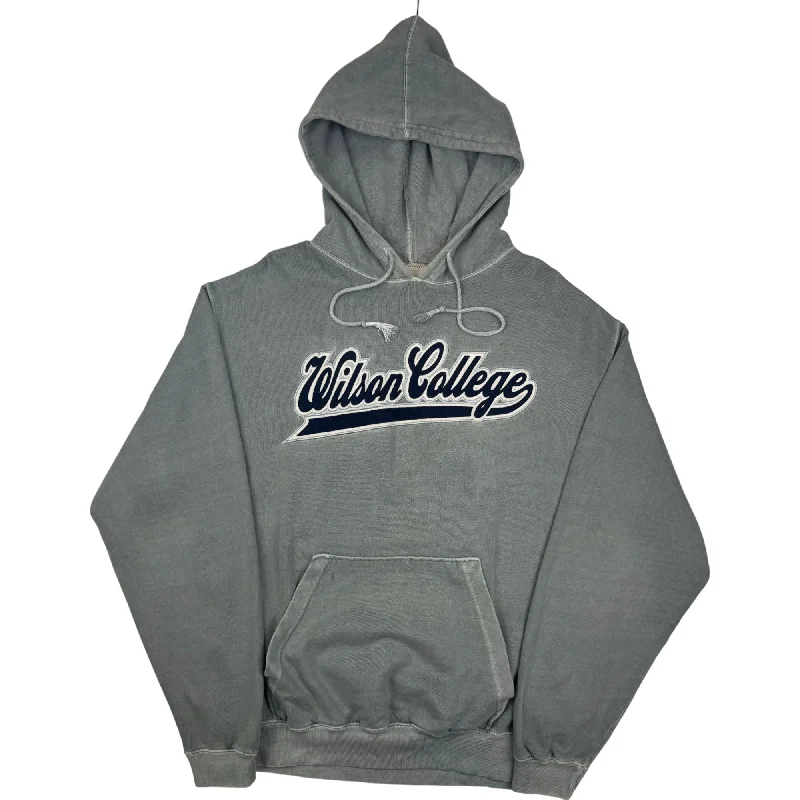 Oarsman Wilson College Hooded Sweatshirt Grey