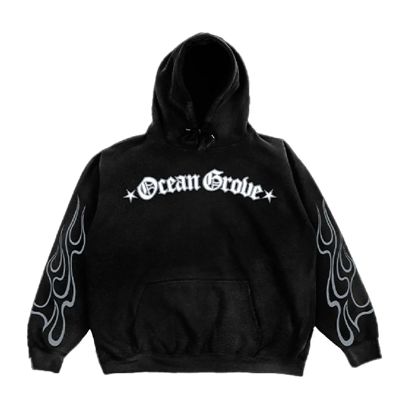 Old English Hoodie (Black)