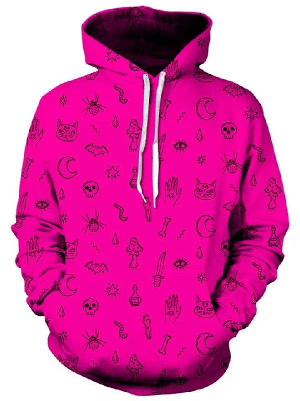 Pink Pattern Unisex Hoodie