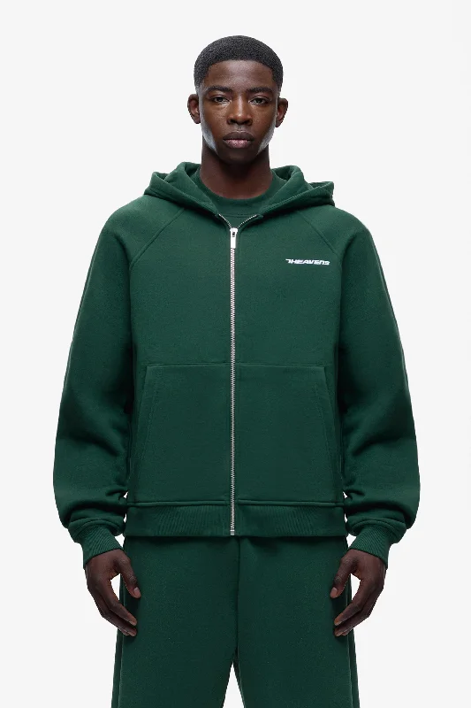 Logo Zip Hoodie