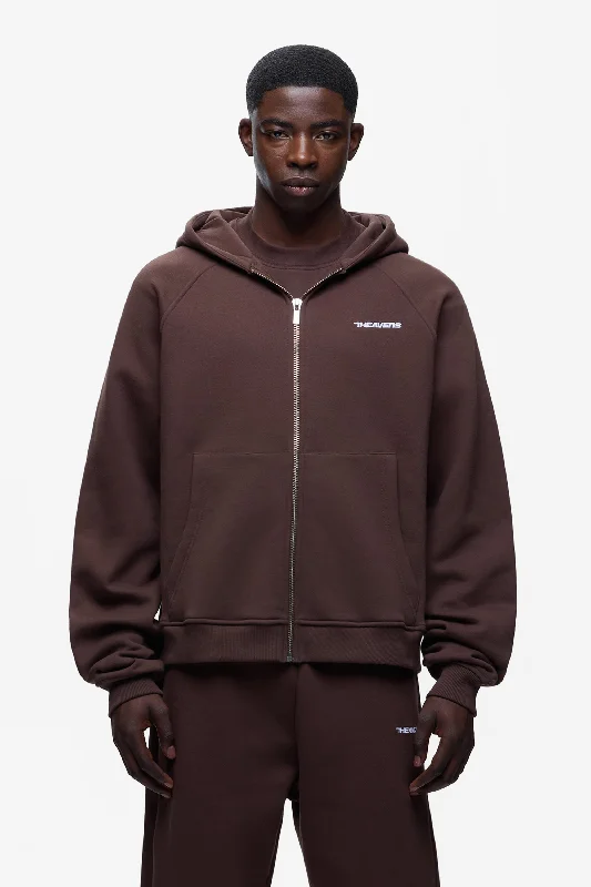 Logo Zip Hoodie