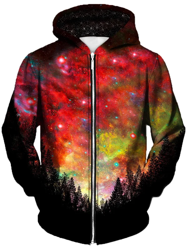 Rasta Woods Unisex Zip-Up Hoodie