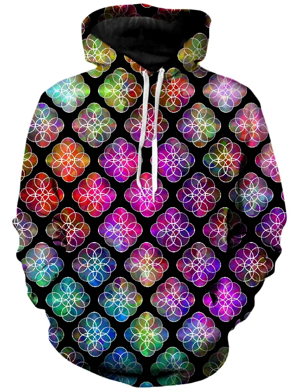 Rings of Color Pattern Unisex Hoodie
