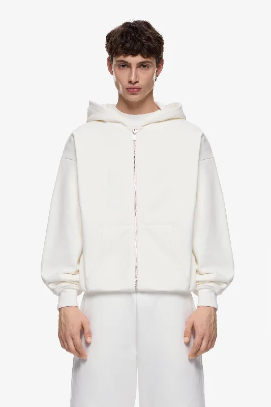 Heavy Blank Zip Hoodie