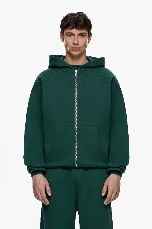 Heavy Blank Zip Hoodie