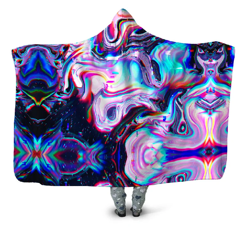 Simulation Break Hooded Blanket