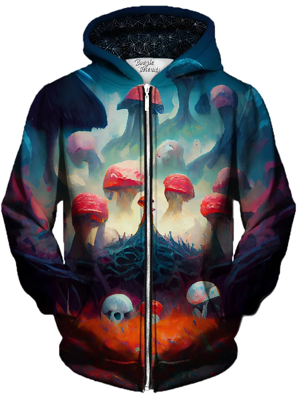 Sniveling Beauty Unisex Zip-Up Hoodie