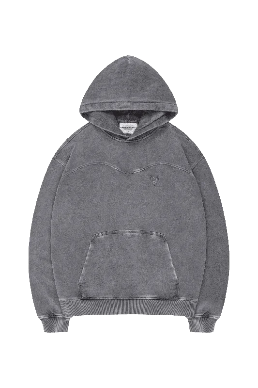 STACKS HOODIE DARK GREY