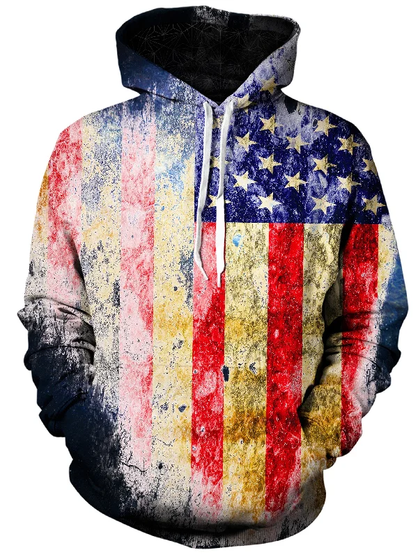 Tattered Flag Unisex Hoodie