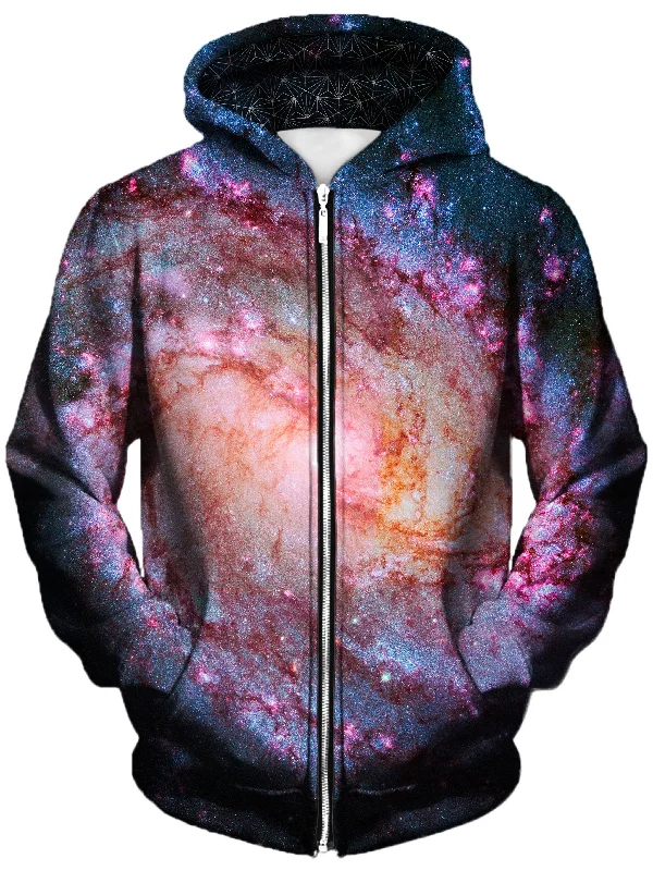 Twisted Skies Unisex Zip-Up Hoodie