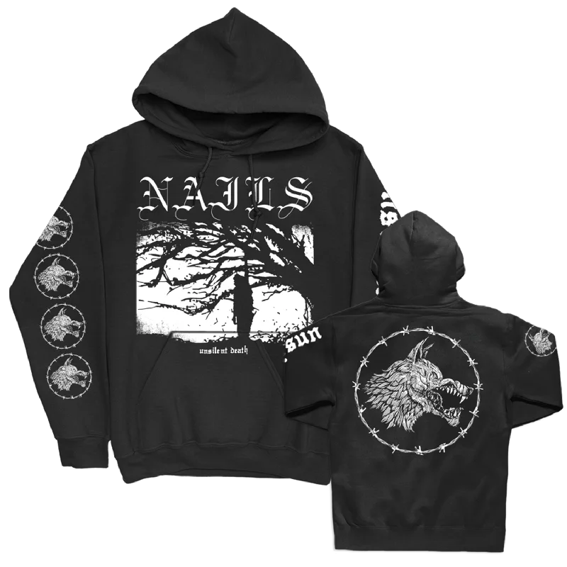 Unsilent Death Pullover Hoodie (Black)