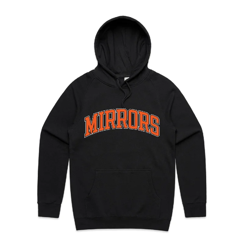 Varsity Pullover Hoodie (Black)