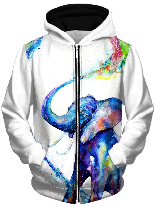 Veris Unisex Zip-Up Hoodie