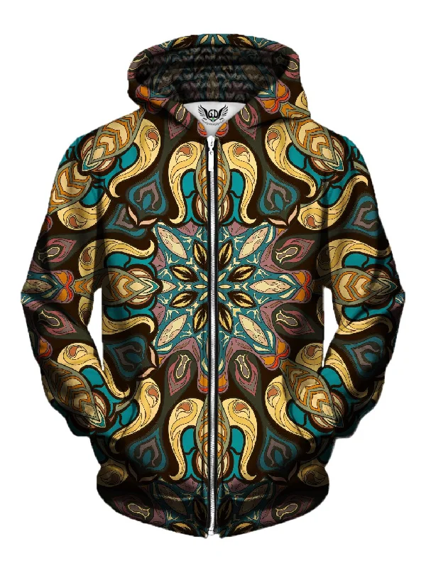 Vintage Unisex Zip-Up Hoodie
